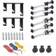 3 Roller Wall Mounting Manual Background Support System